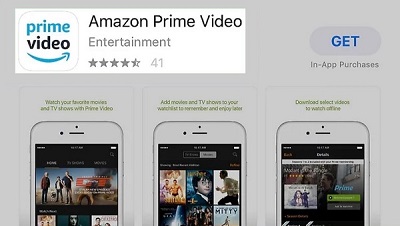 Amazon Prime Video App in App Store