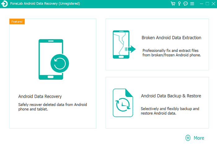 iFoneLab Android Data Recovery Homepage