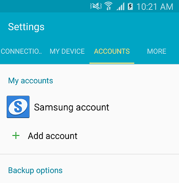 Back up SMS Messages from Samsung Cloud