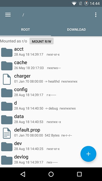 Root Directory on Android