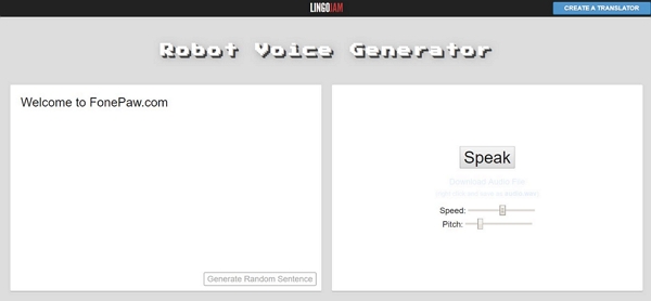 background in spite of Bridegroom How to Make a Robot Voice from Text/Recording