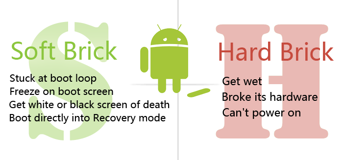 Android Soft Brick VS Hard Brick