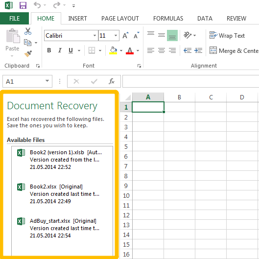 Where Does Excel Autosave Files