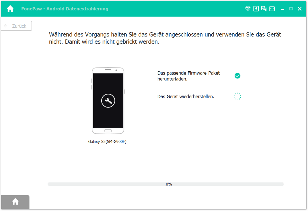 Firmware Paket downloaden