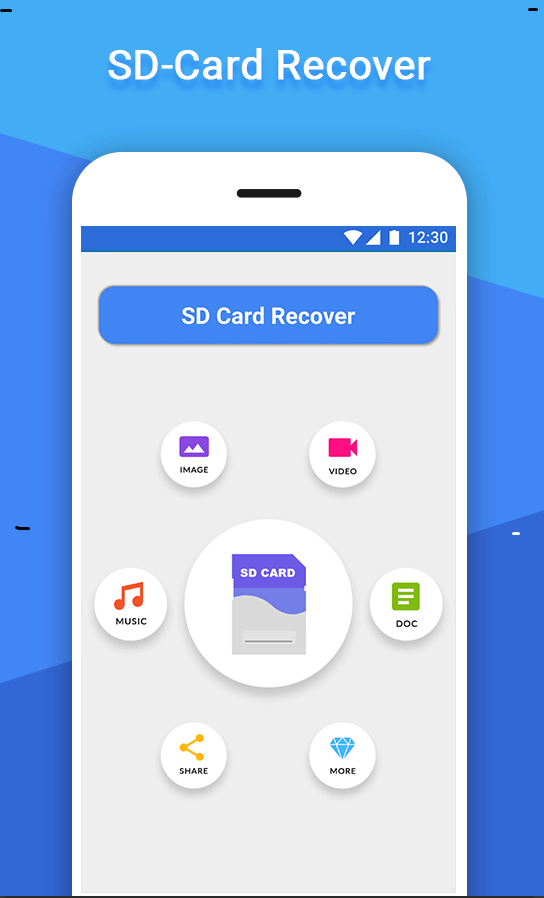 SD Karte wiederherstellen Android App