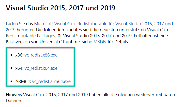 Microsoft Visual Studio herunterladen