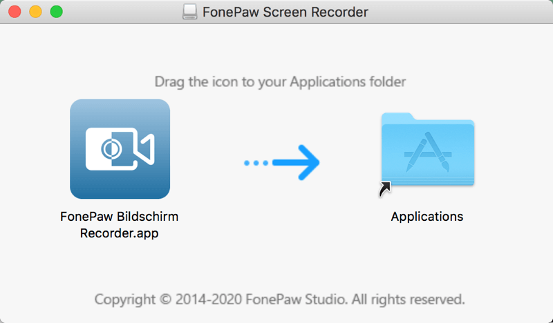 FonePaw installieren auf Mac
