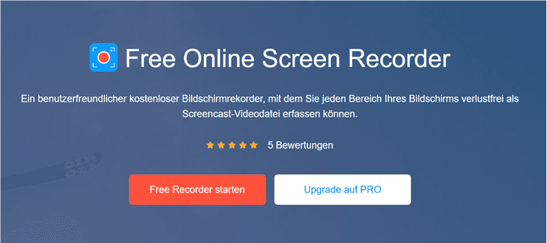 Vidmore Free Online Screen Recorder
