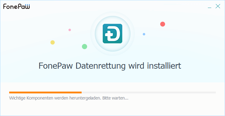 FonePaw Datenrettung installieren