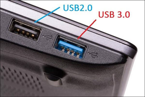 USB-Anschluss Windows-Computer