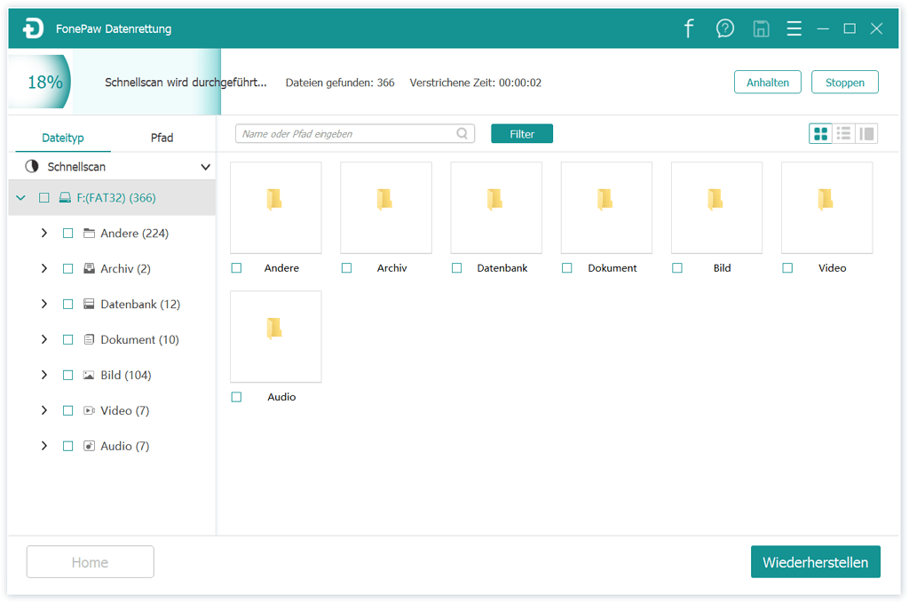 Dateien vom USB-Stick auf dem Computer speichern