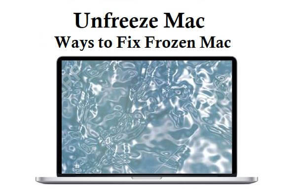 eingefrorenen Mac