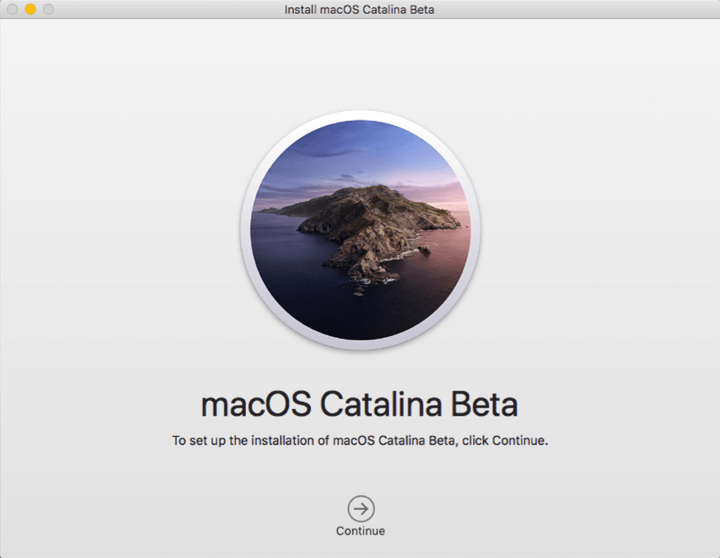 macOS Catalina Beta installieren