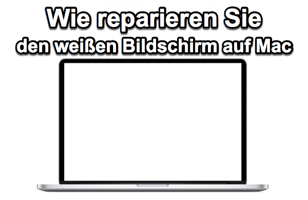 Mac Weißer Bildschirm Reparatur