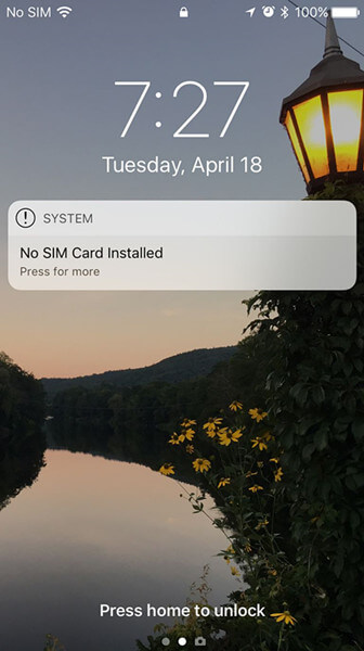 SIM-Fehlt in iPhone