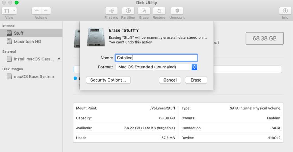 USB-Laufwerk auf Mac formatieren