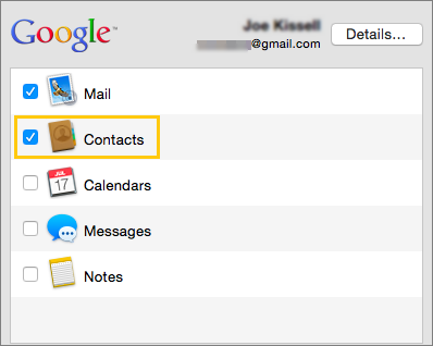 Sync Google Contacts In Google