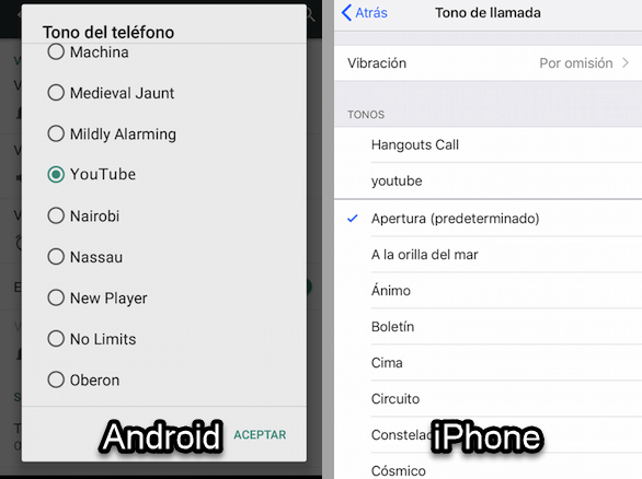 Cómo cambiar el tono de llamada en Android, poner una canción, y crear tus propios tonos
