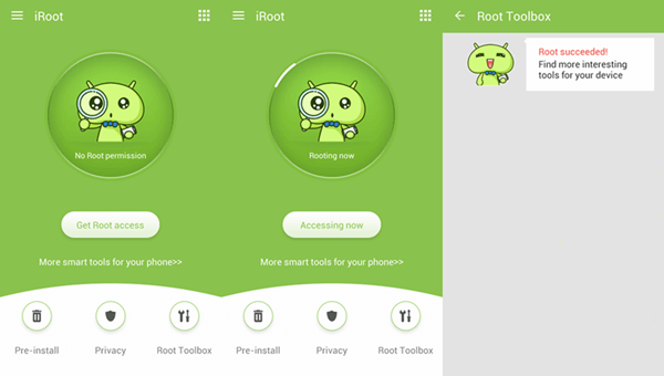 Rootear dispositivo con iRoot para Android