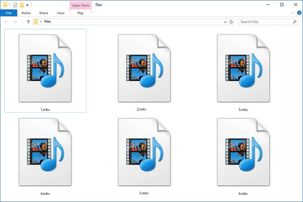 Archivo MKV en Windows 10