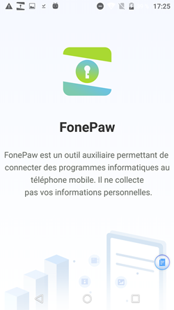 installer l’application FonePaw sur votre appareil