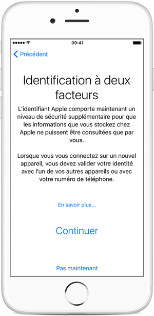 iphone6 ios9 two factor authentication