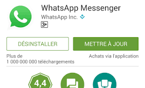 Mettez à jour ou réinstallez l'application WhatsApp