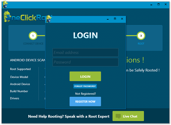 one click root - root android