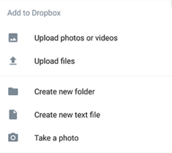 Transférer Photos vers iPhone/iPad avec Dropbox