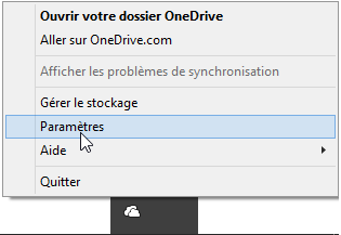 fichiers OneDrive