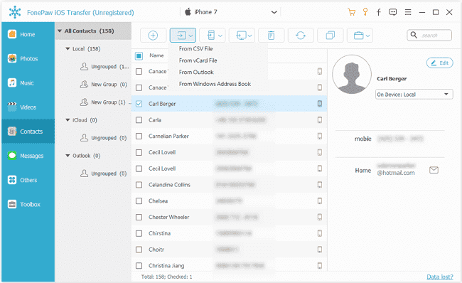 how to transfer address book to outlook