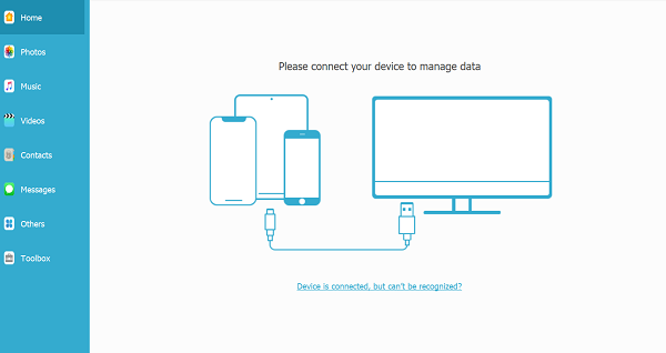 Plug iPhone to Mac