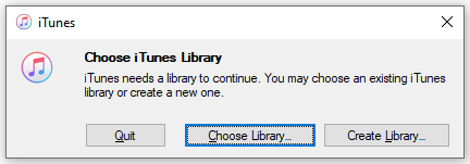 iTunes Create Library