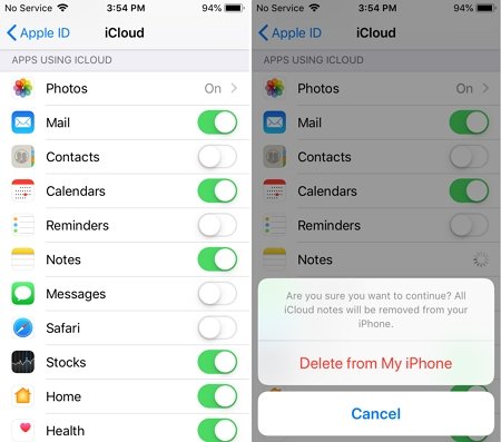 Manage Apps Using iCloud Storage