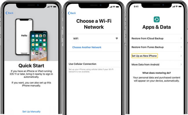 Set Up New iPhone With iOS Setup Assistant