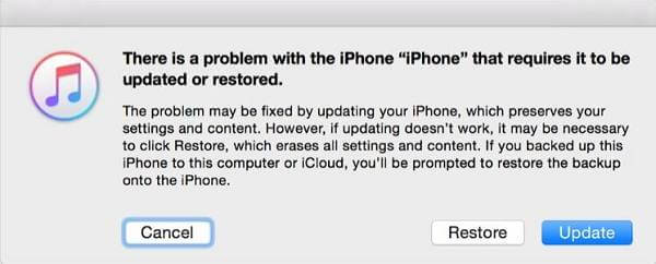iPhone Recovery Mode Options