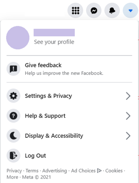 Messenger for Web Settings and Privacy