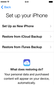 Set up Your iPhone