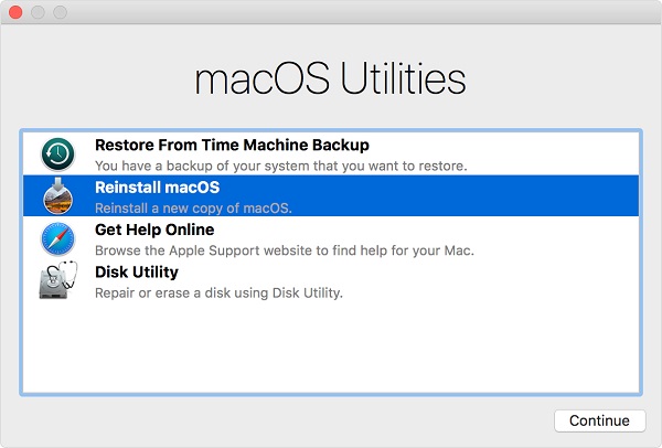 Macos Recovery Mode
