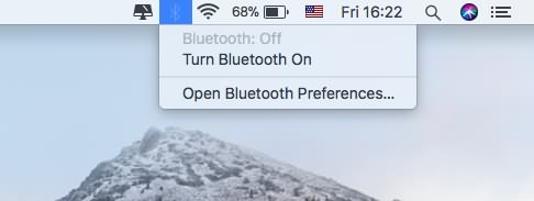 Turn Bluetooth On