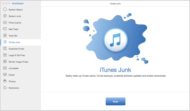 Scan iTunes Junk