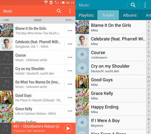 Check Music Files on Android