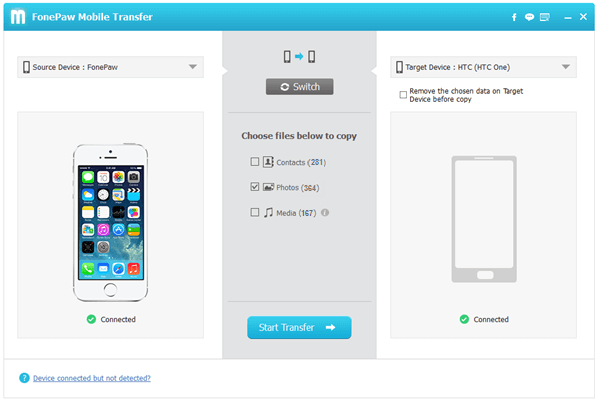 Transfer iPhone Photos to Android