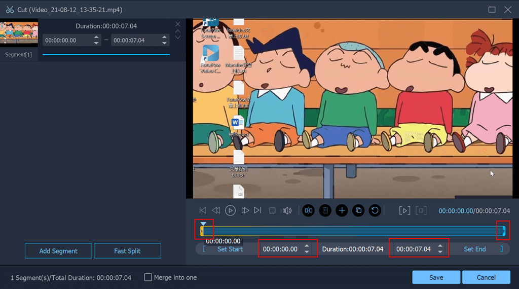 Editor para transformar vídeo em GIF