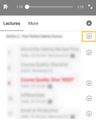 Download Udemy Lecture on Android