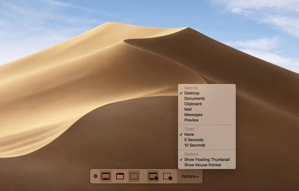 Record Screen on macOS Mojave