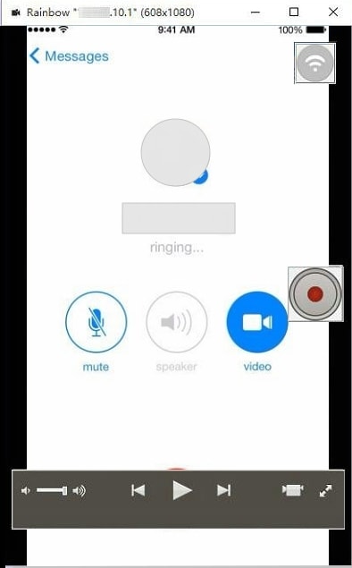 Record Facebook Messenger Video Call on iPhone