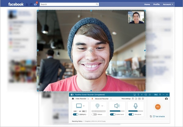 Record Facebook Video Call on PC