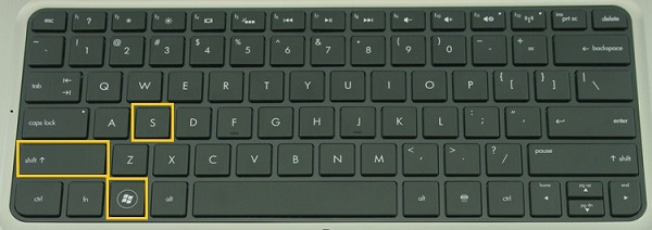 Windows + Shift + S Keyboard Shortcut
