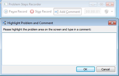 Screen Record on Windows 7 with Problem Steps Recorder